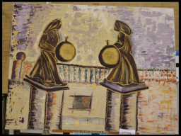 Concurso de Pintura al aire Libre en Mula 2012